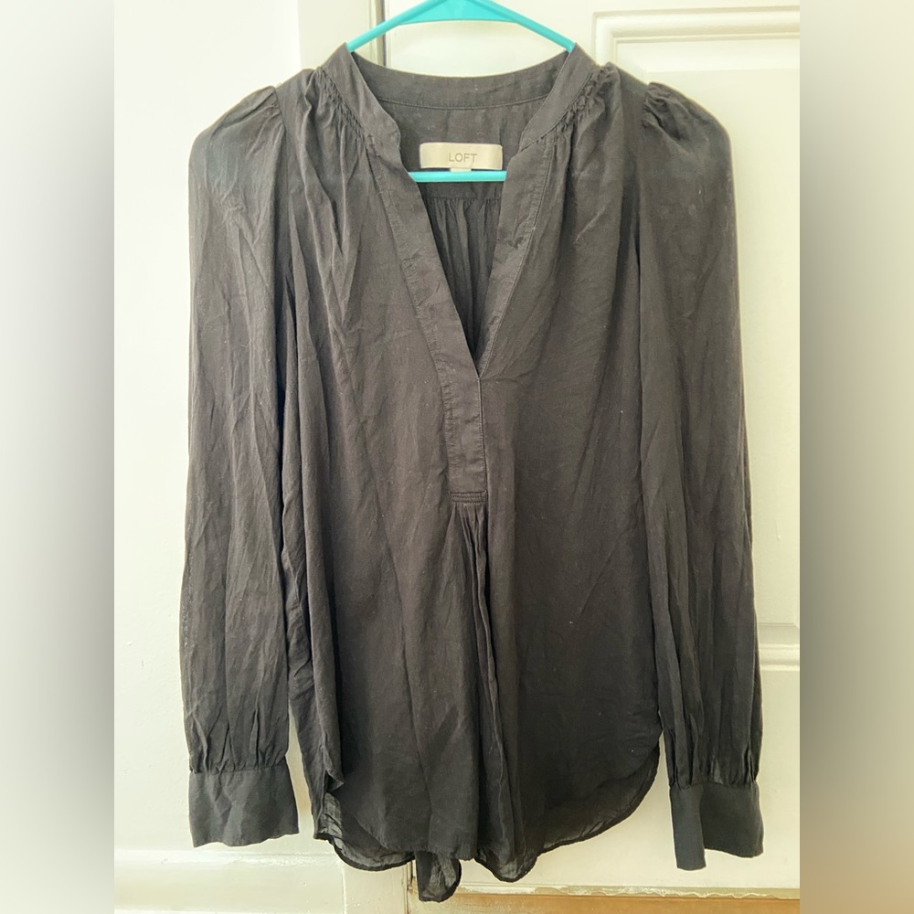 Black tunic from LOFT